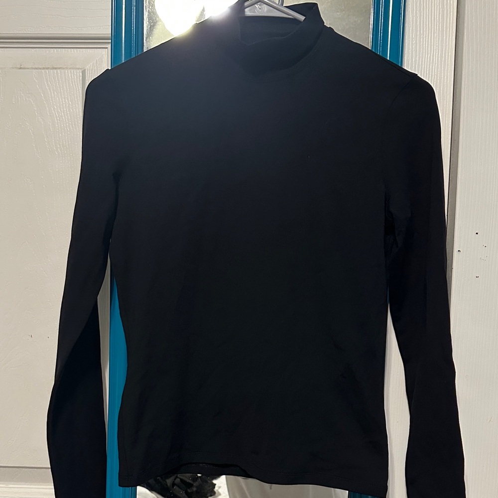 J. Crew women’s Classic Black Turtleneck